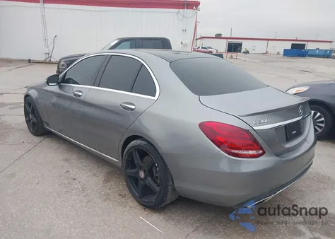 2015 Mercedes-Benz C 300 from USA, damaged, VIN 55SWF4JB7FU056039